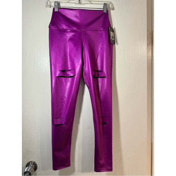 Zumba Transform High Waisted Slashed Ankle Leggings - Picture 5 of 7